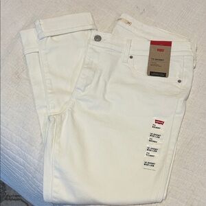 Levi's White Skinny Jeans - 711 Skinny